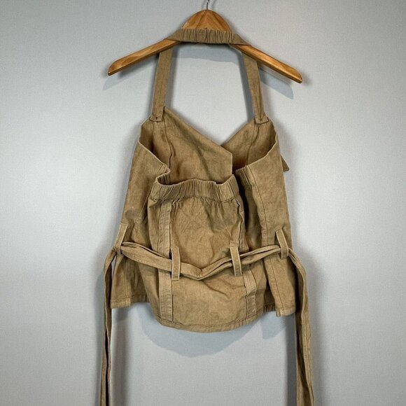 Making the Cut Deconstructed Corduroy Corset Top by Yannik Size XXL NWT - Picture 5 of 12